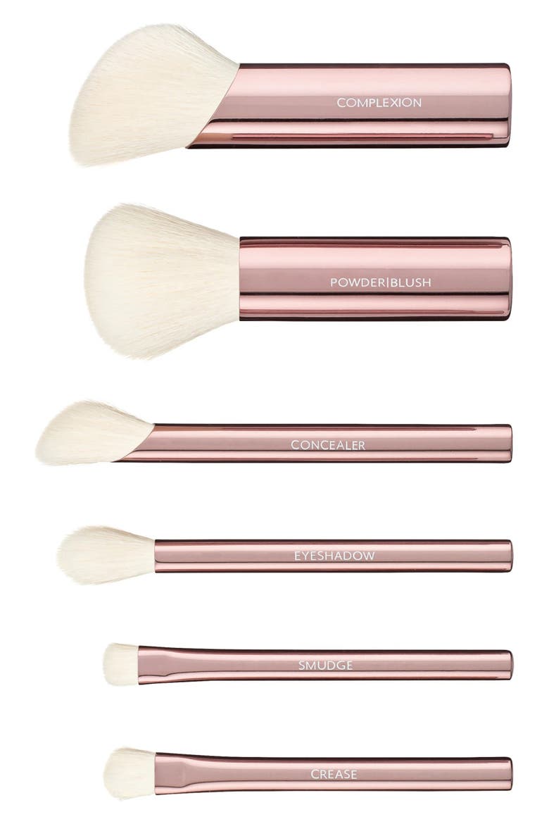 Brush Babies Mini Makeup Brushes, Alternate, color, ROSE GOLD