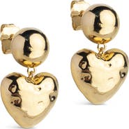 ENAMEL Copenhagen Poma Heart Earrings