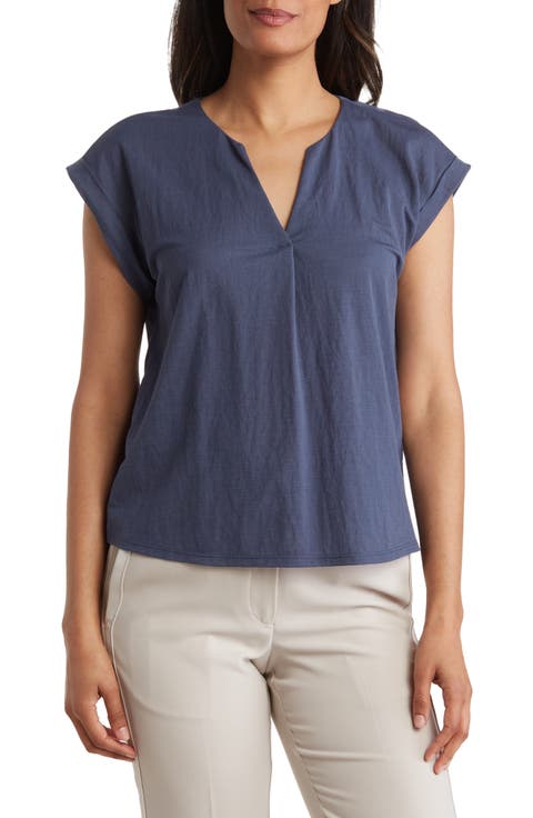 Dolman Sleeve Piqué T-Shirt