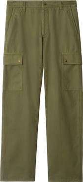 Burberry Gabardine Cargo Pants