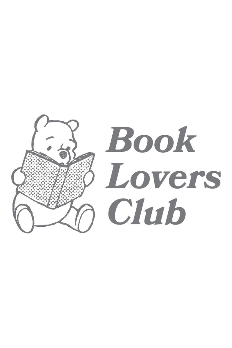 Men's Book Lovers Club Short Sleeve T-Shirt, Alternate, color, White