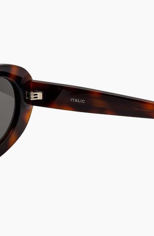 ITALIC ITALIC CELESTE OVAL ITALIAN ACETATE SUNGLASSES 