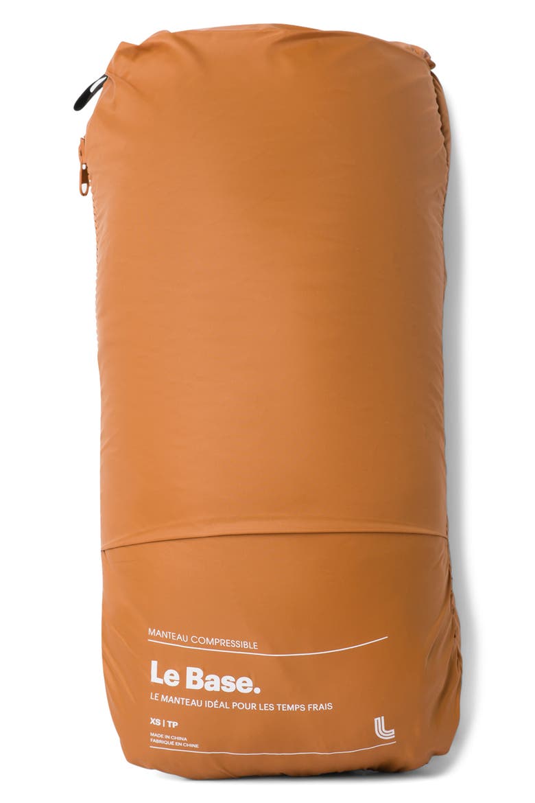 The Base Water Repellent Insulated Hooded Vest, Alternate, color, GINGER