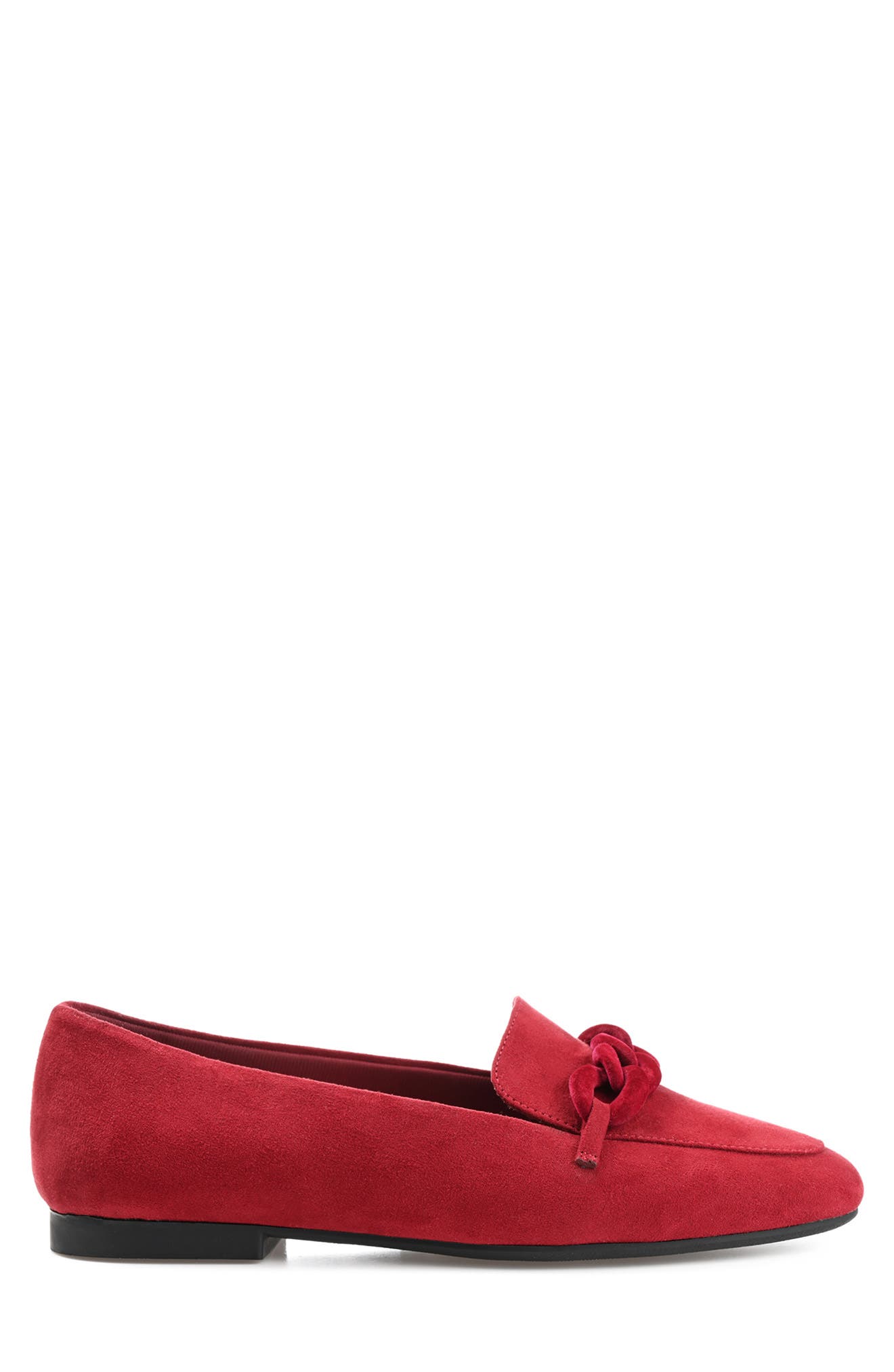 Cordell Rolo Link Loafer - Wide Width, Alternate, color, RED