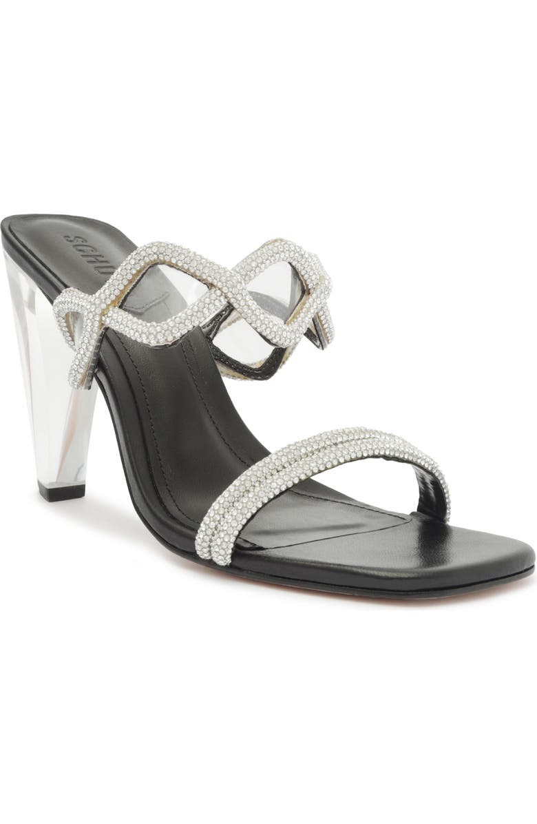 Schutz Arabella Glam Embellished Slide Sandal, Main, color,