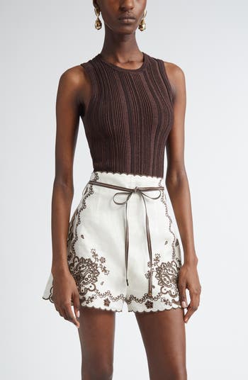 Zimmermann Lucky Metallic Rib Tank | Nordstrom