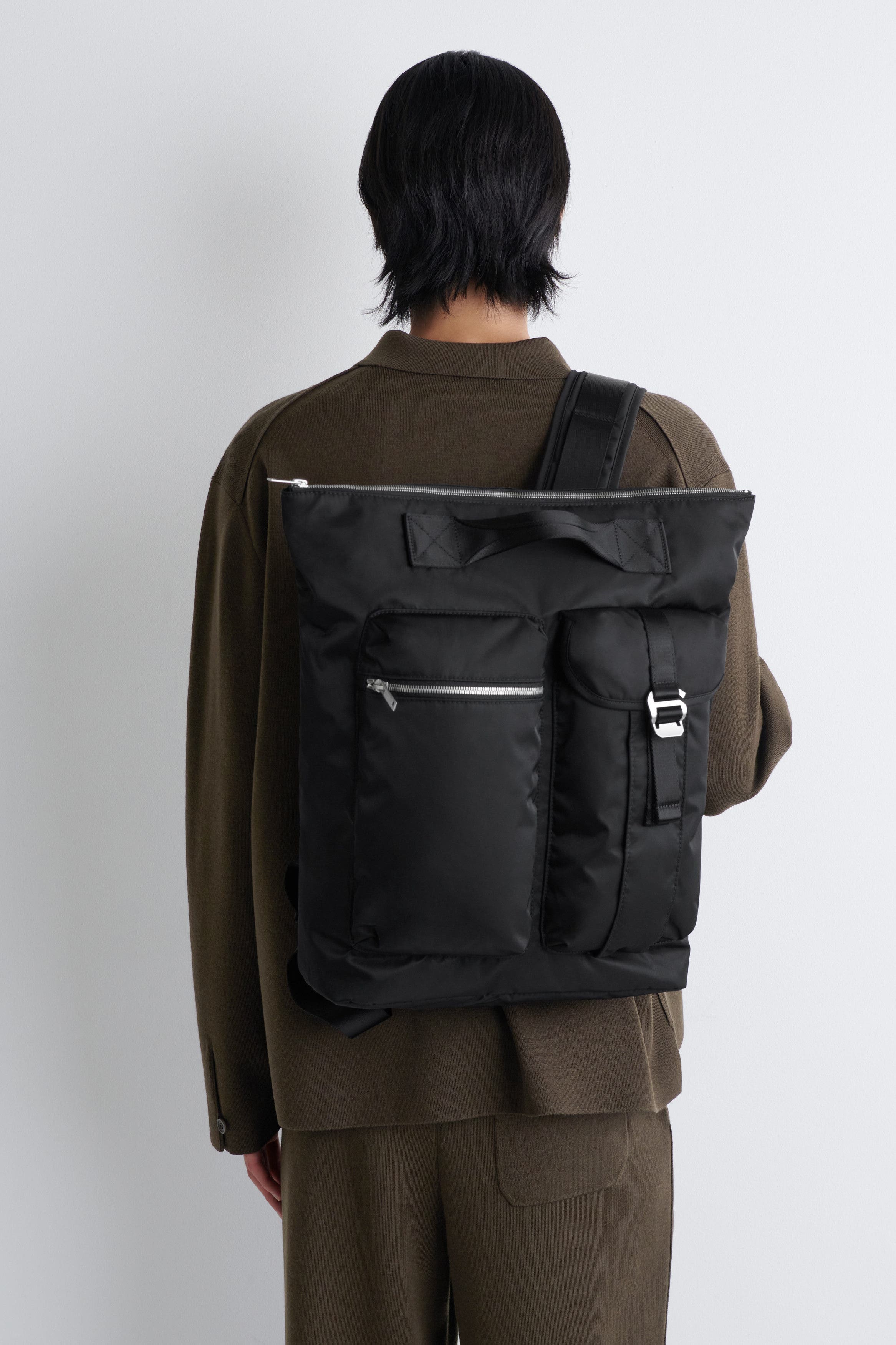 COS Pursuit Backpack - Nylon, Alternate, color, Black