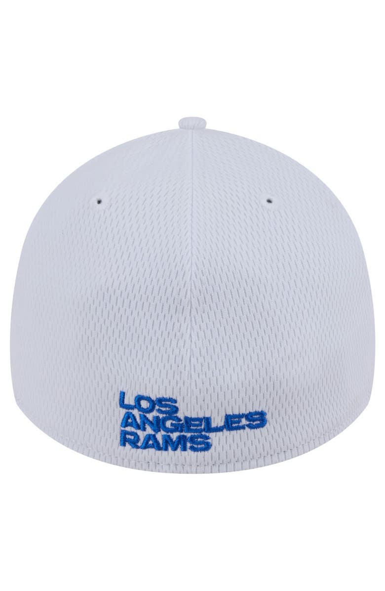 New Era Men's New Era White Los Angeles Rams Active 39THIRTY Flex Hat, Alternate, color, 