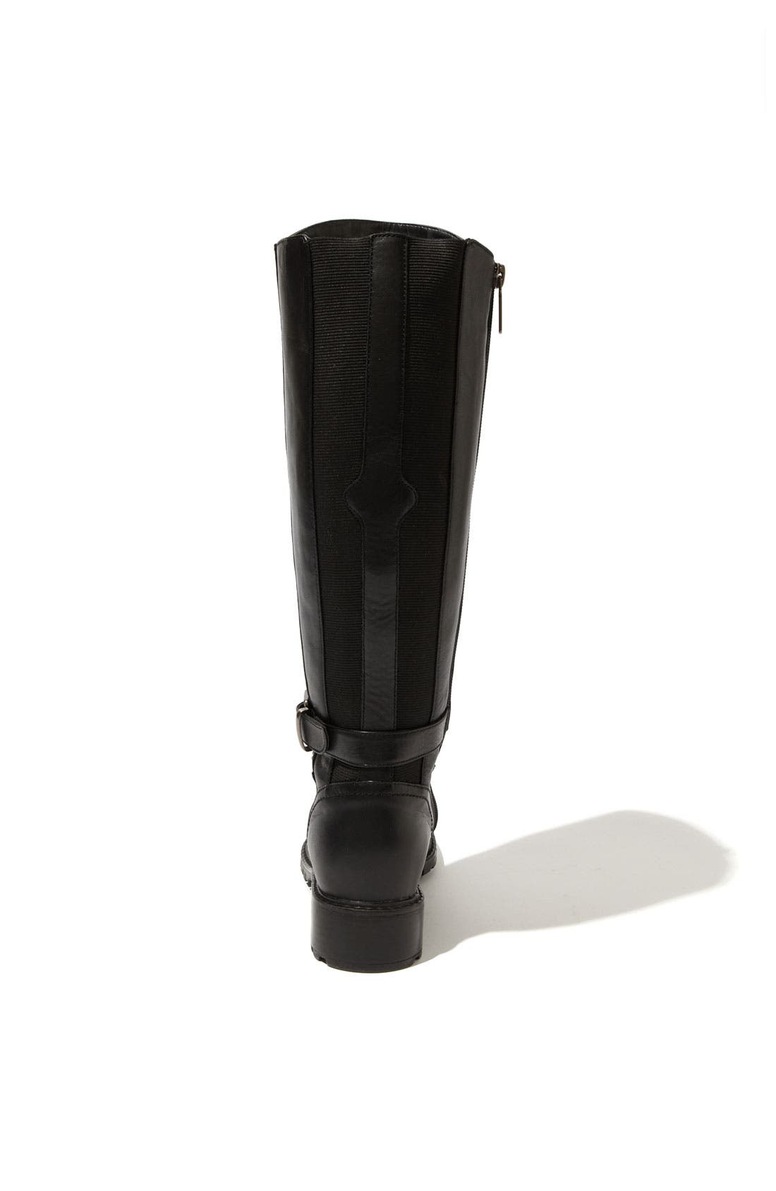 'Viviane' Waterproof Boot, Alternate, color, BLACK