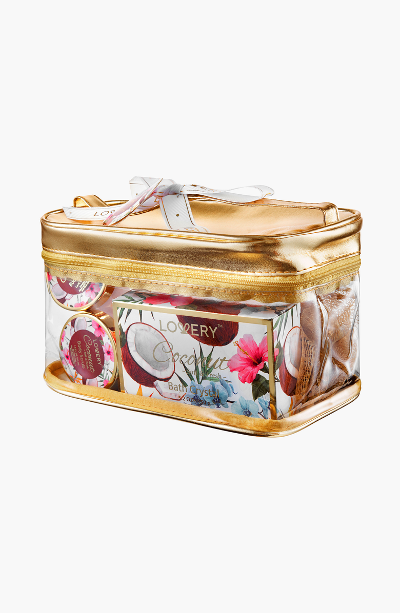 Lovery Coconut Bath and Body Care Kit, Alternate, color, NO COLOR