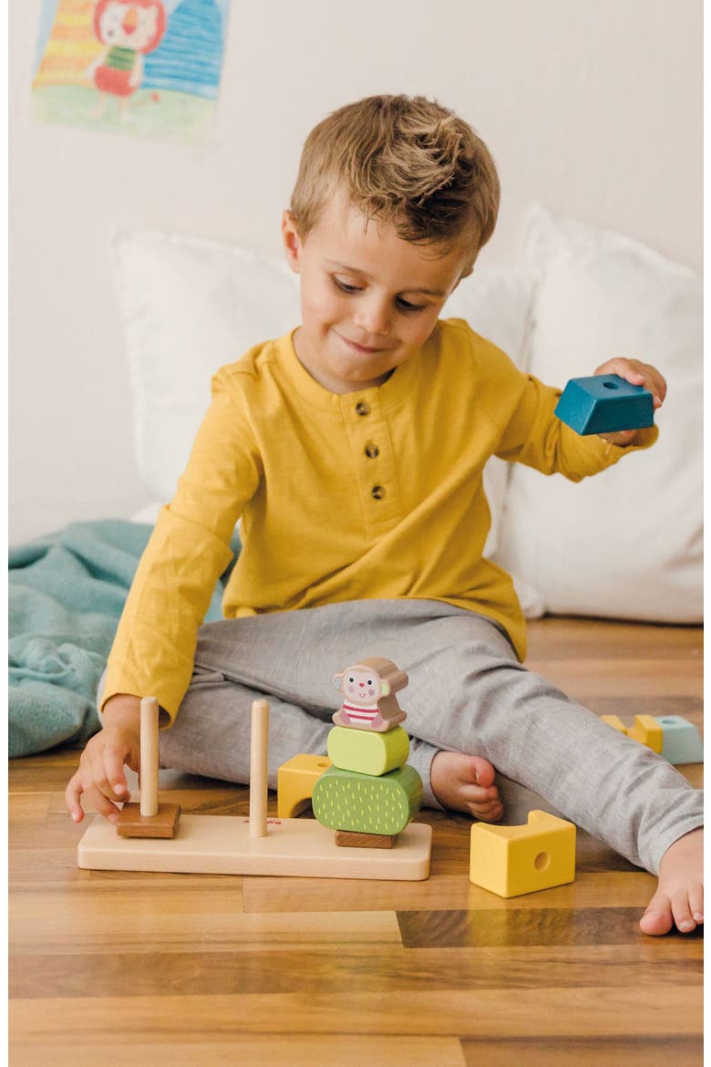 Friends Stacking Toy, Alternate, color, Multi / Yellow