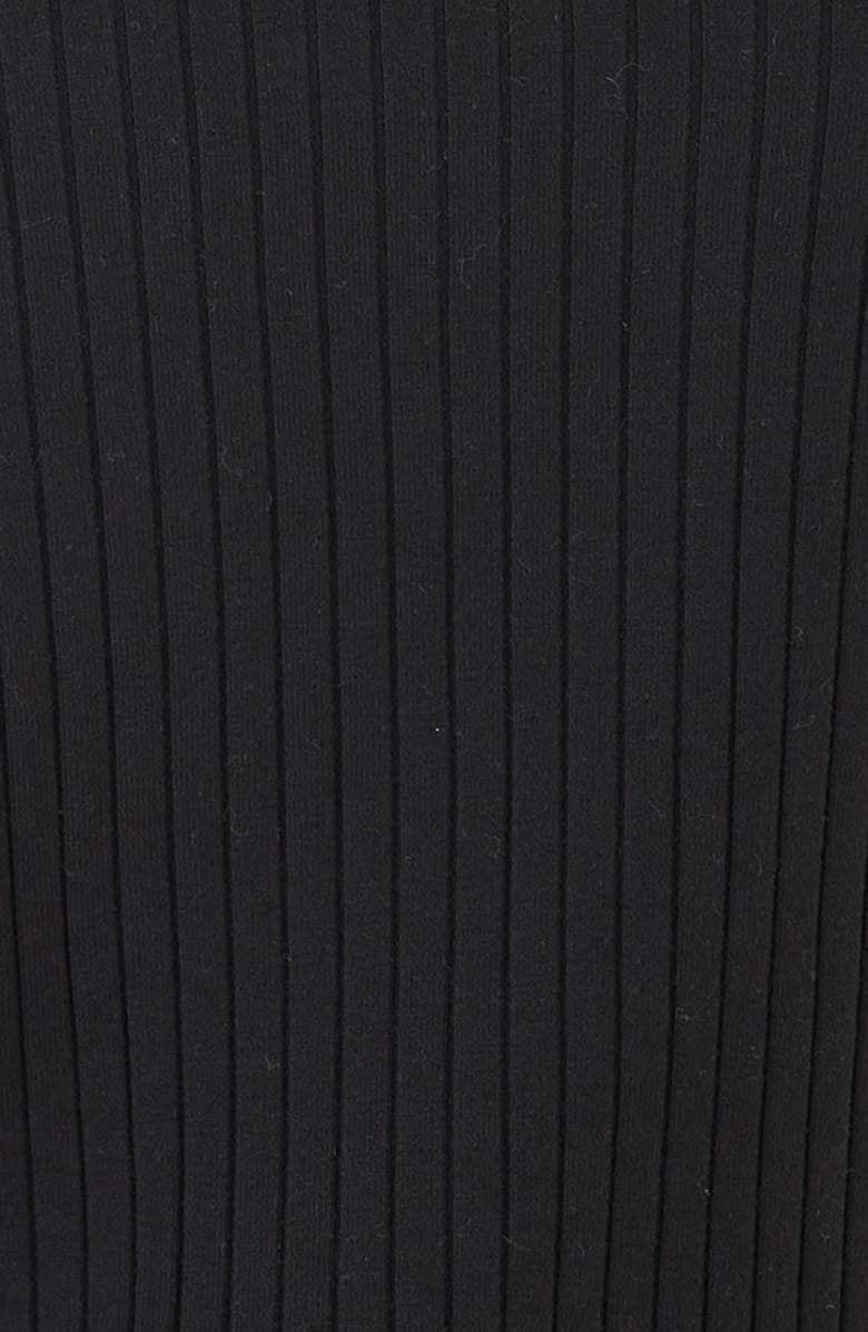 Threads 4 Thought Leah Rib Knit Long Sleeve T-Shirt, Alternate, color, Black