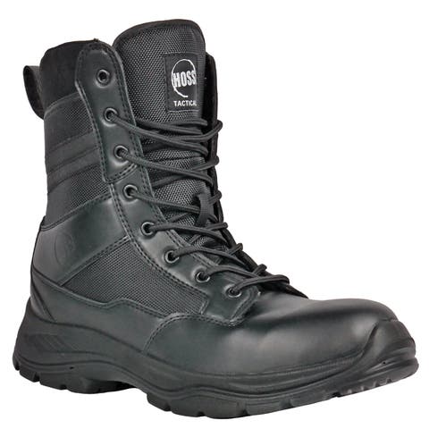 HOSS Watchman 8 Inch Soft Toe Side Zip Work Boot