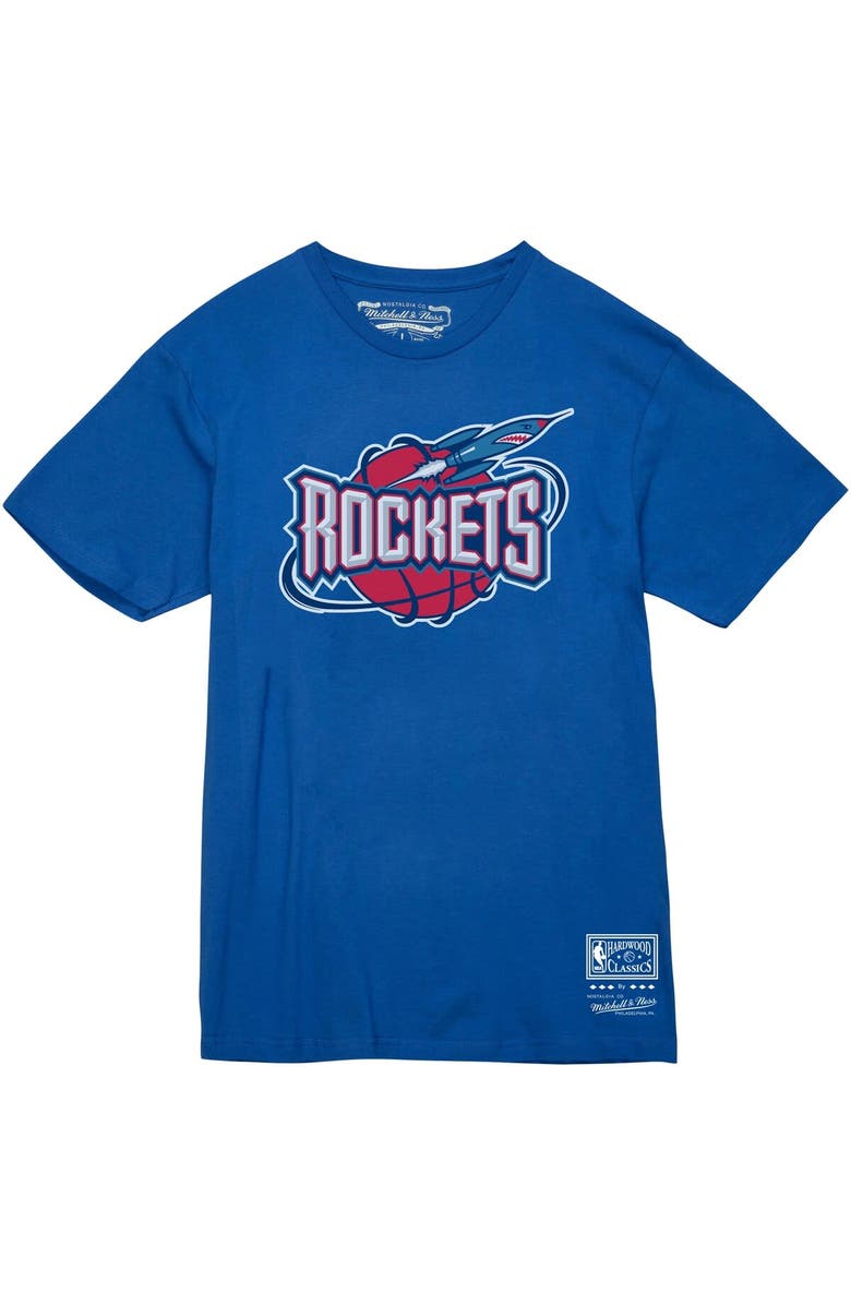 Mitchell & Ness Unisex Mitchell & Ness Royal Houston Rockets Hardwood ...
