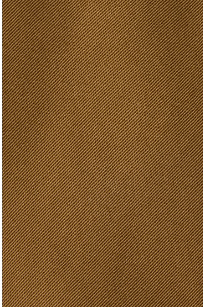 Genuine Lamb Fur Trim Cropped Cotton Coat, Alternate, color, MARRON/ CHAMOIS/ GRIS/ ORANGE