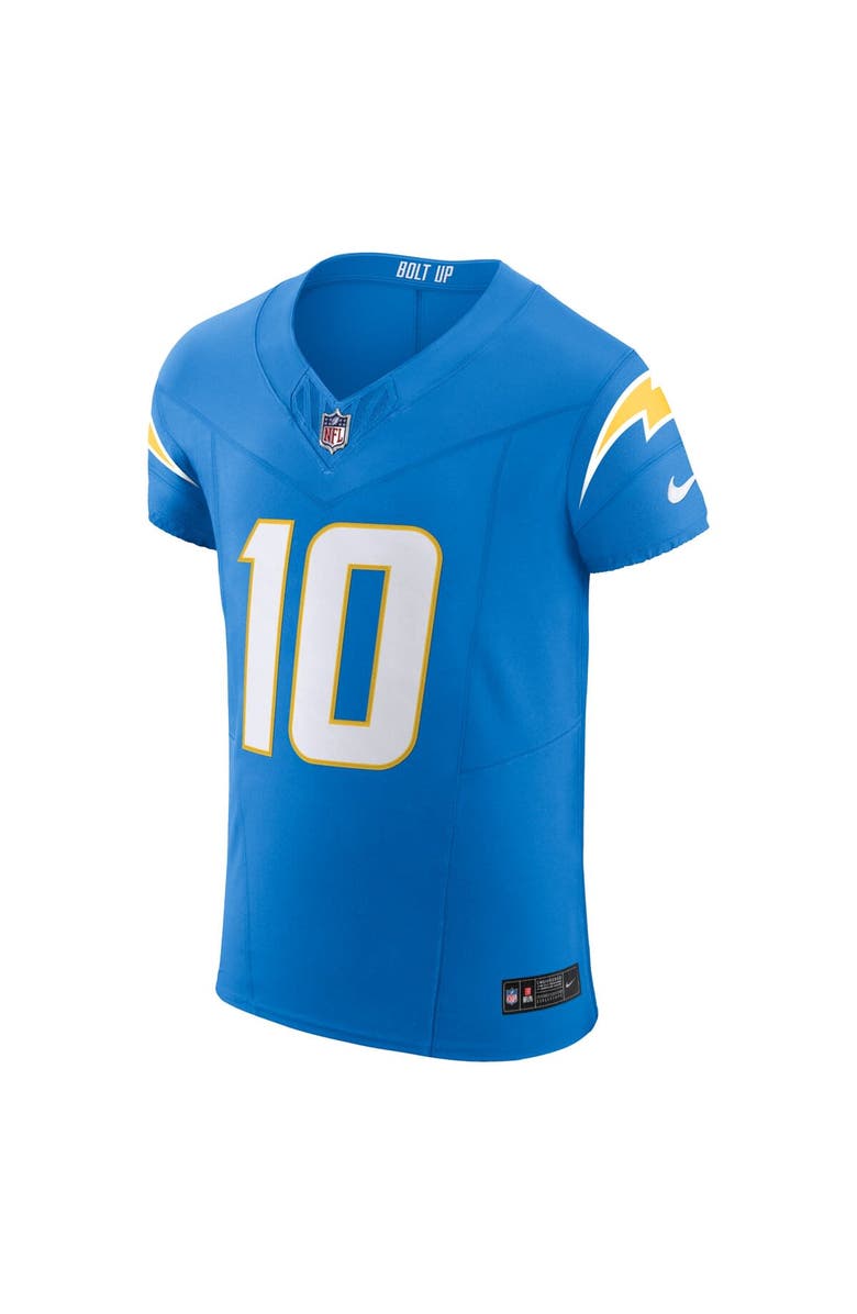 Nike Men's Nike Justin Herbert Powder Blue Los Angeles Chargers  Vapor F.U.S.E. Elite Jersey, Alternate, color, 
