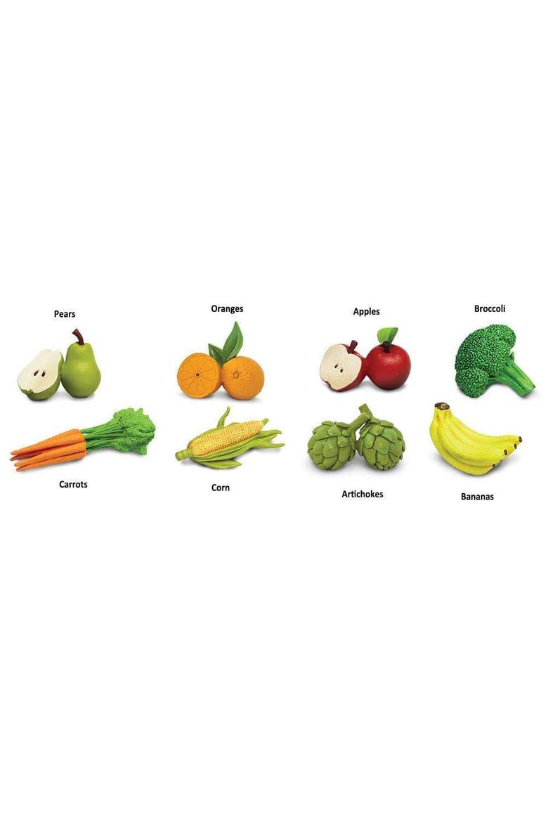 Fruits And Vegetables Toy, Alternate, color, No Color