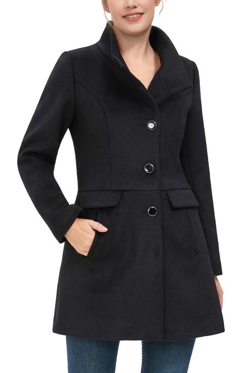 Women's Olivia Wool Blend Walking Coat