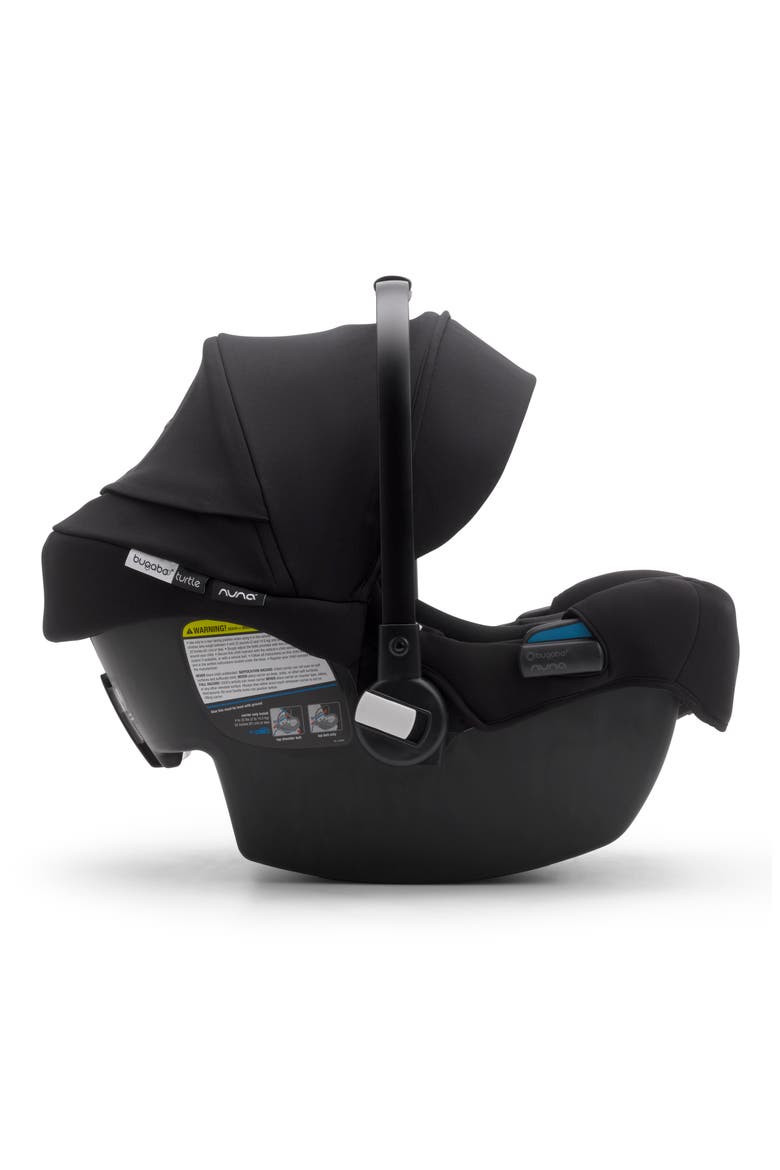 x nuna Turtle One Car Seat & Base, Alternate, color, BLACK