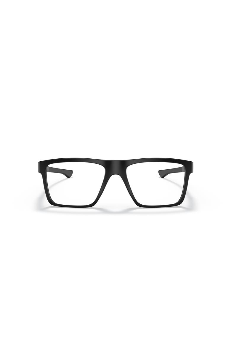 54mm Square optical glasses, Alternate, color, Black