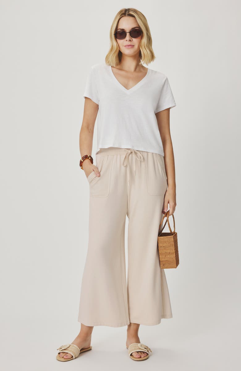 Splendid Louisa V-Neck T-Shirt, Alternate, color, White