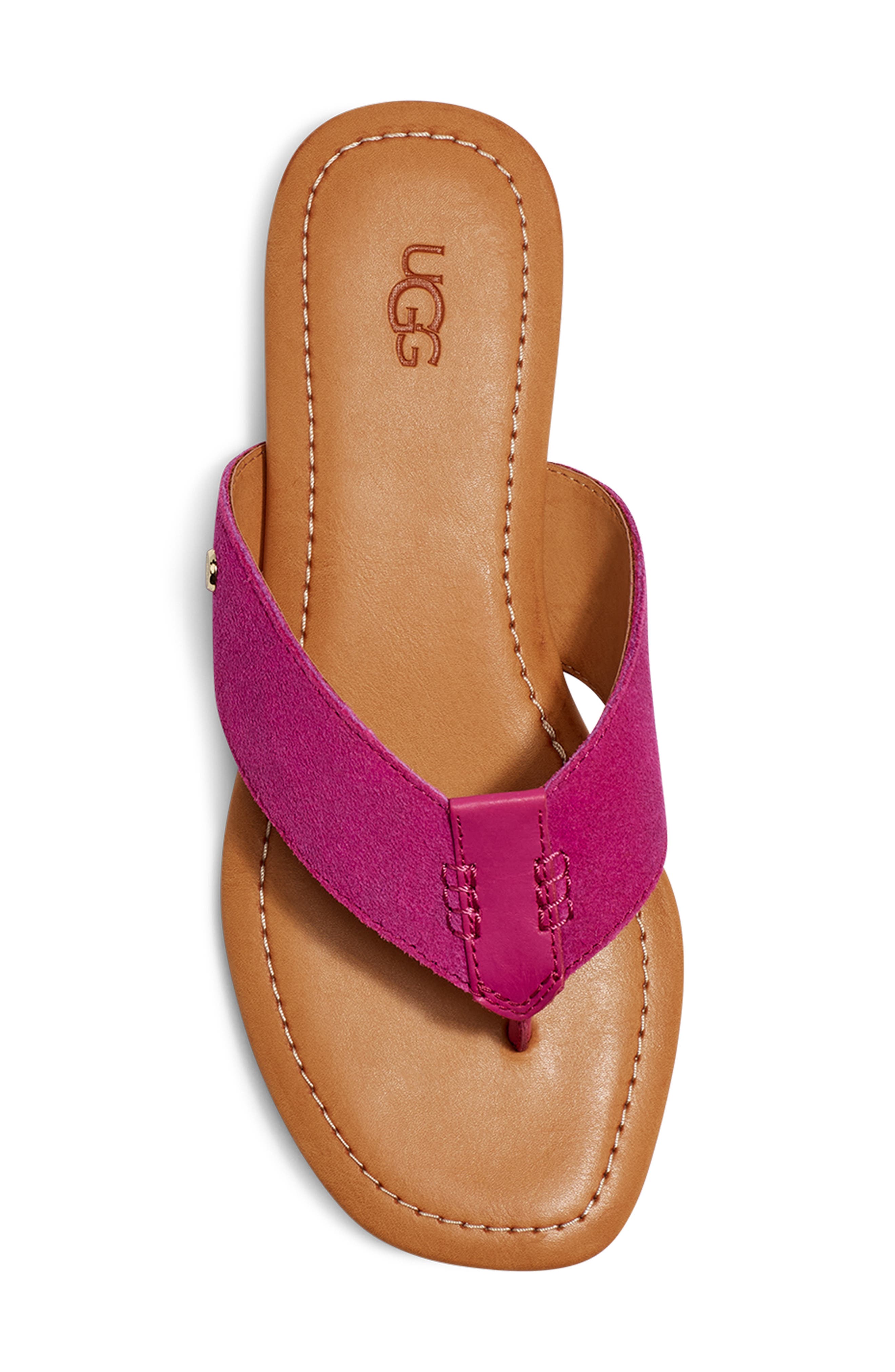 Carey Flip Flop, Alternate, color, DRAGON FRUIT