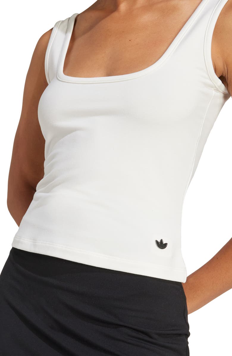 adidas Essentials Tank, Alternate, color, Cloud White