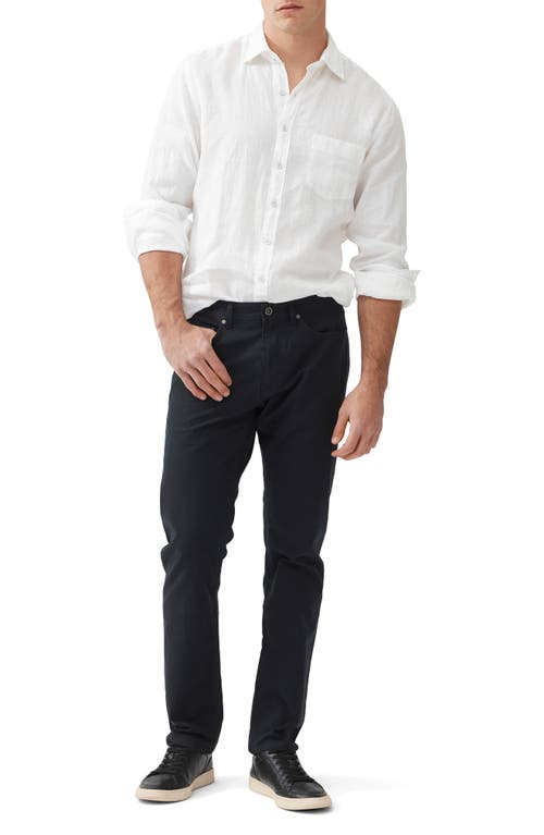 Rodd & Gunn Coromandel Button-up Linen Shirt In Snow