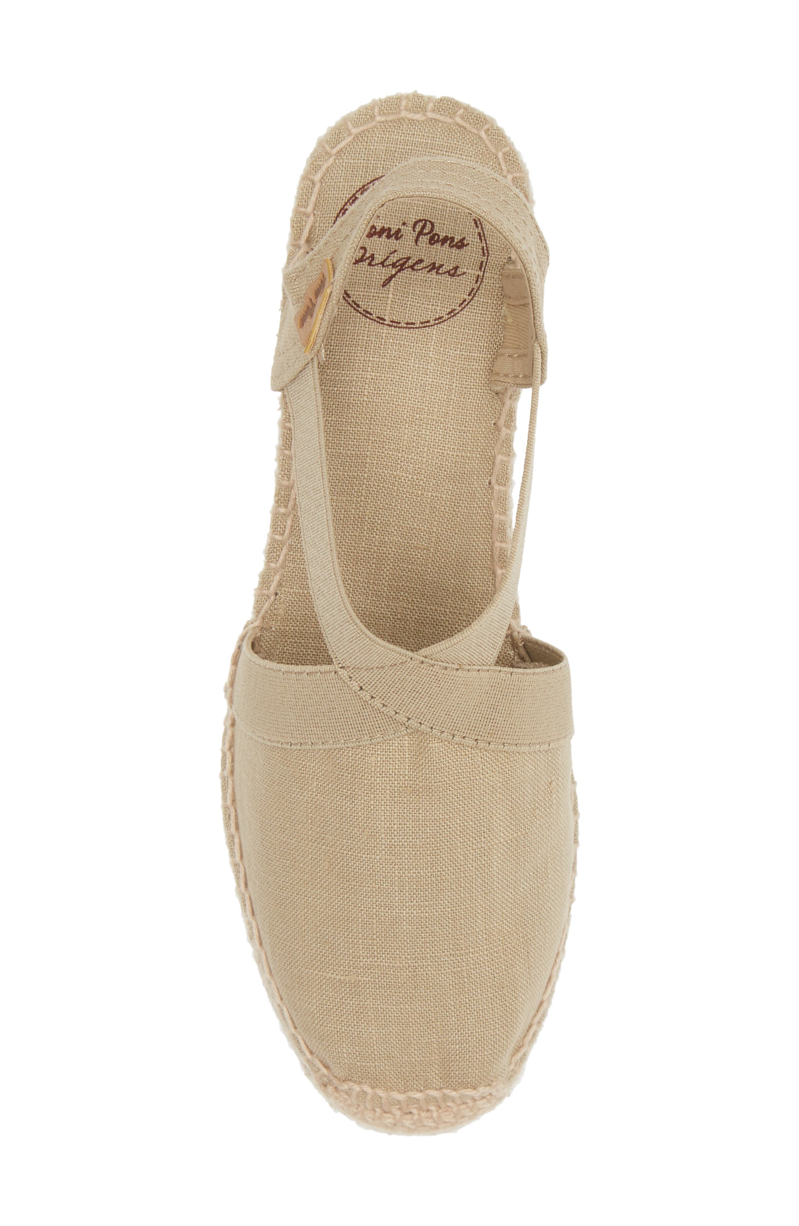 Toni Pons 'Ter' Slingback Espadrille Sandal, Alternate, color, Pedra/ Stone