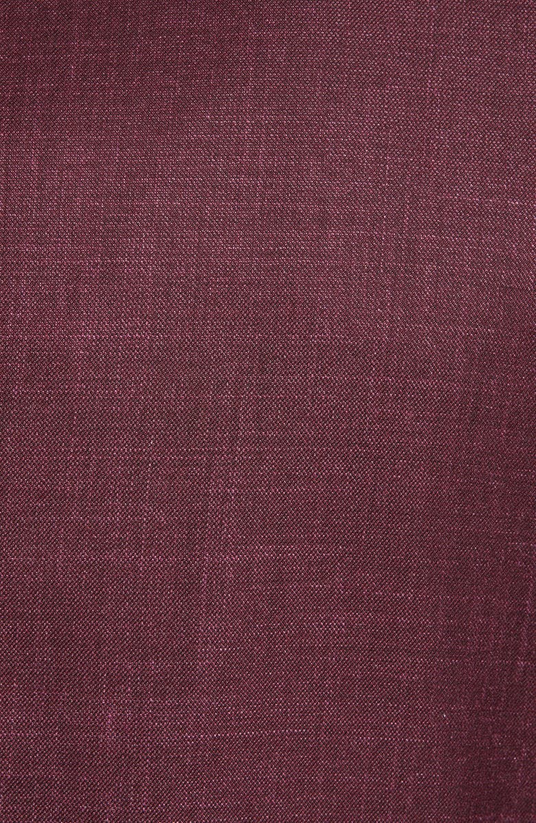 Hickey Freeman Classic Fit Solid Wool Blend Sport Coat, Alternate, color, 