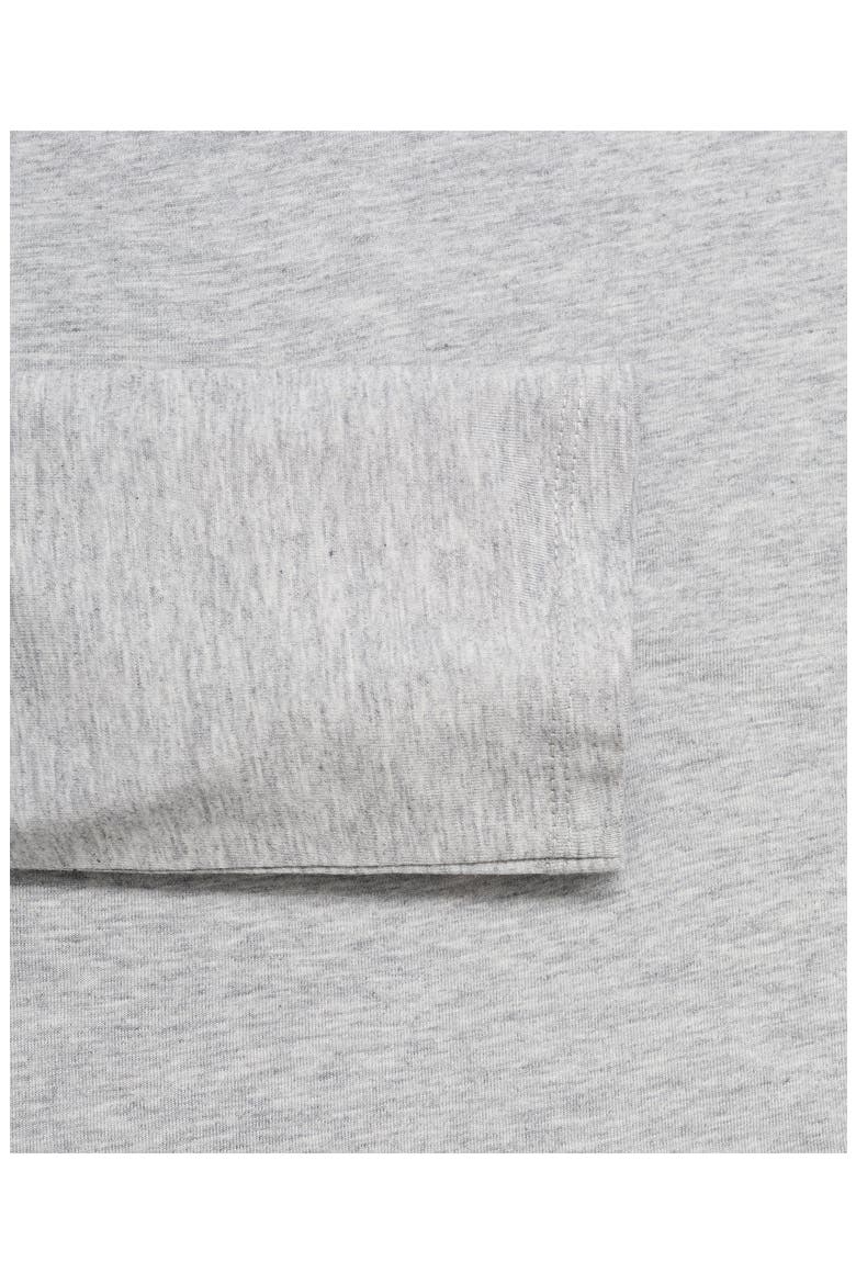 Long Sleeve Lyocell & Cotton Pajama T-Shirt, Alternate, color, LIGHT/ PASTEL GREY