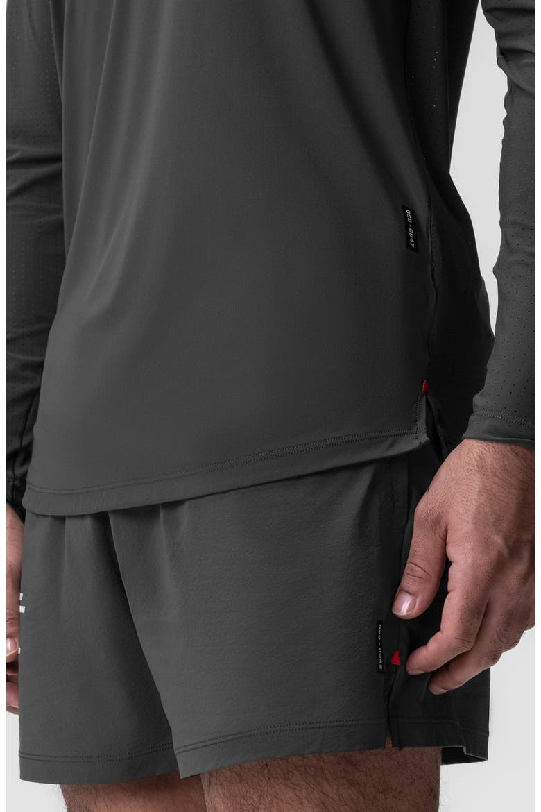 Laser Vent Established Long Sleeve Shirt, Alternate, color, Space Grey