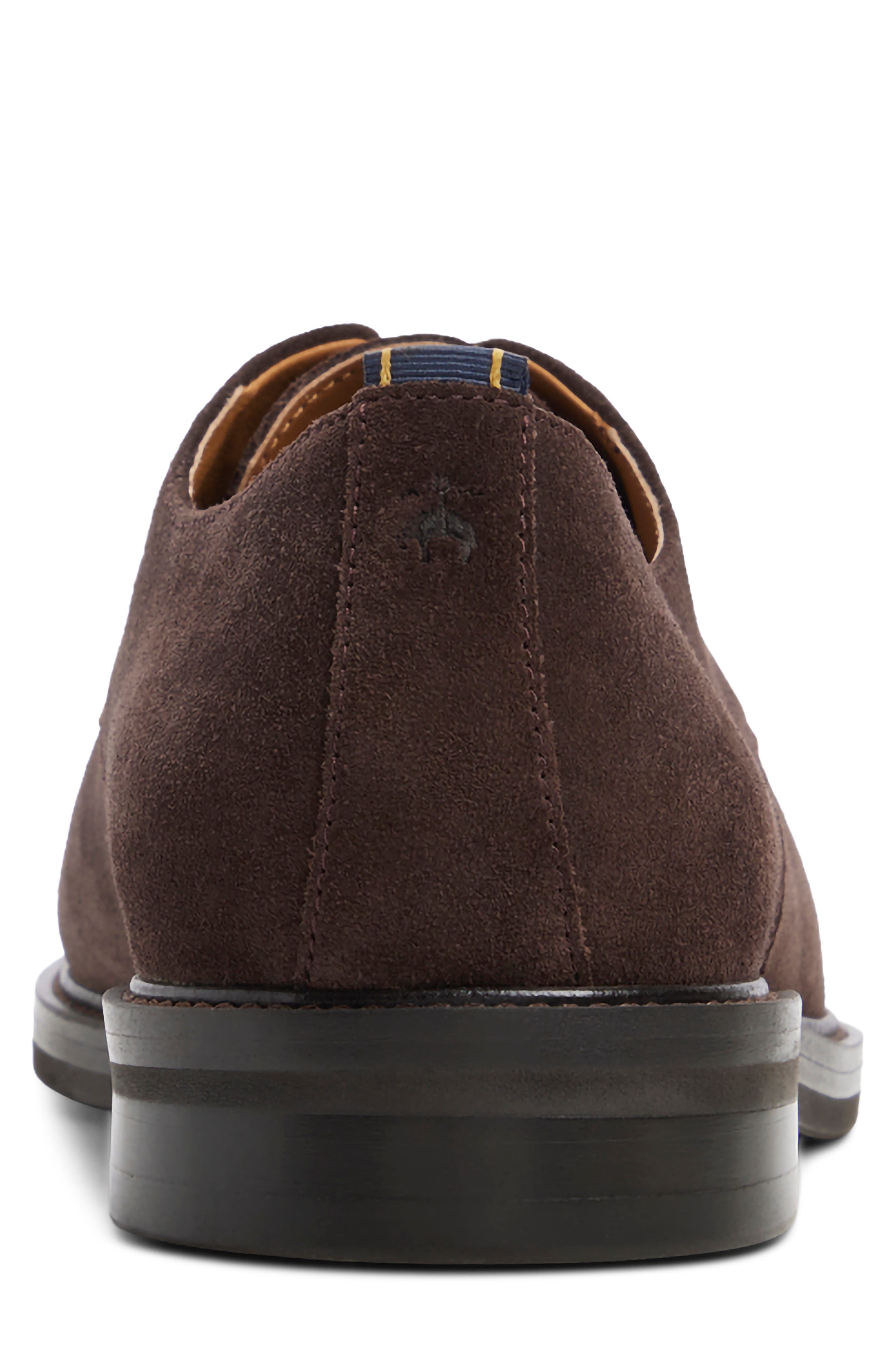 Belford Leather Derby, Alternate, color, DARK BROWN