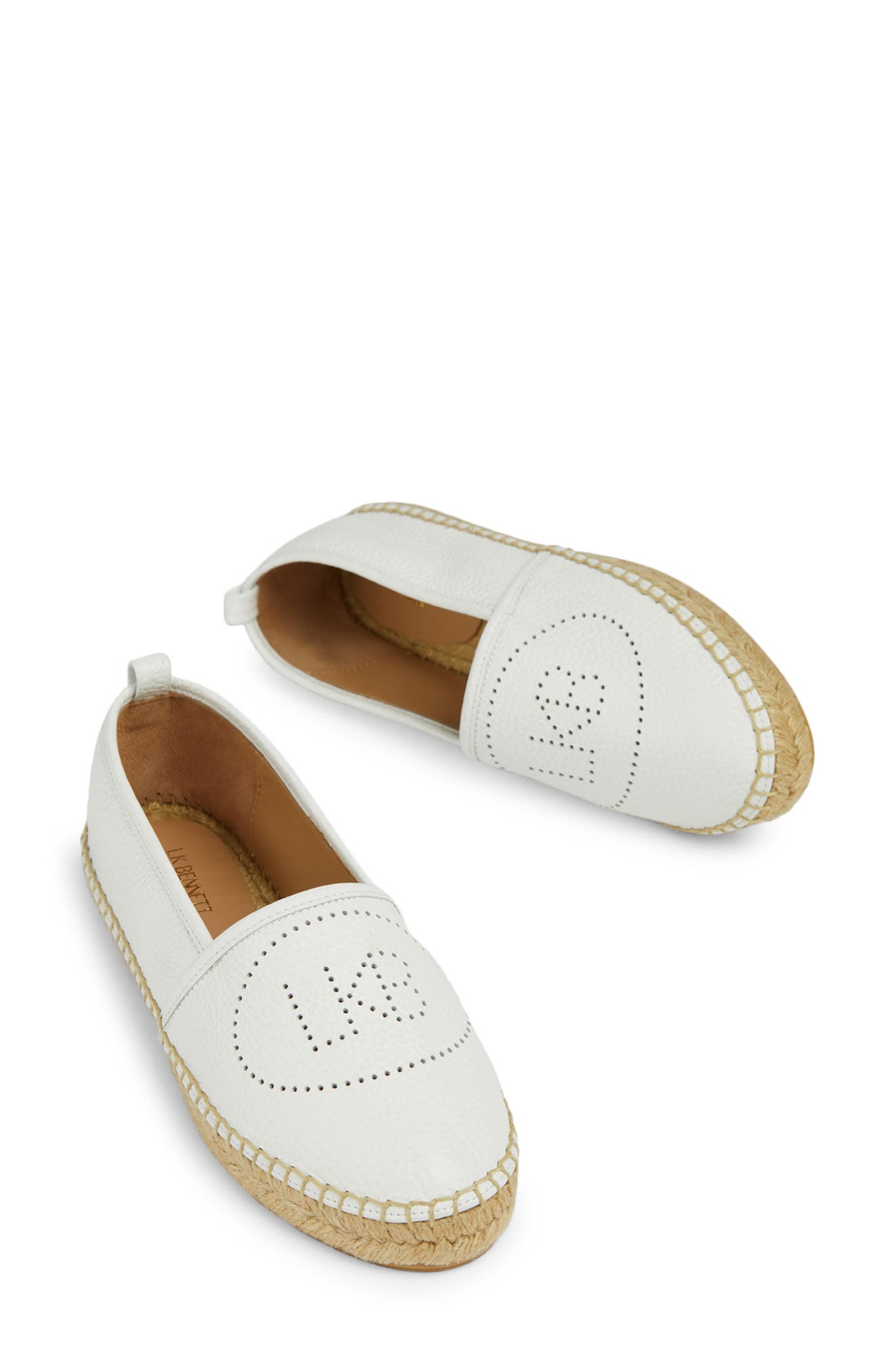 LK Bennett Alexa Espadrille Flat, Alternate, color, 