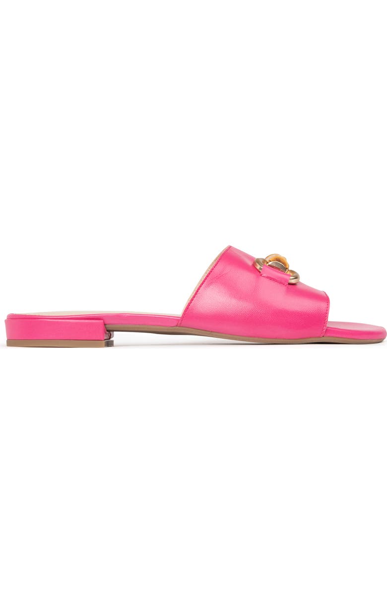 patricia green Charlie Slide Sandal, Alternate, color, Hot Pink Leather