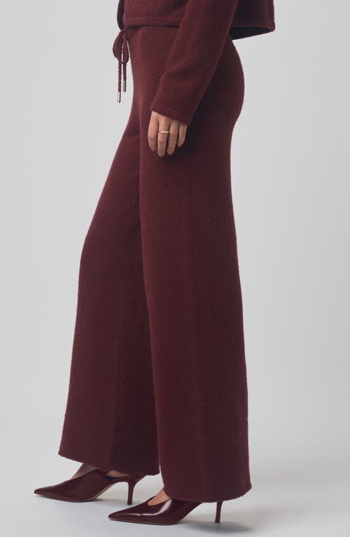 Splendid X @cellajaneblog Bouclé Sweat Pants In Brown