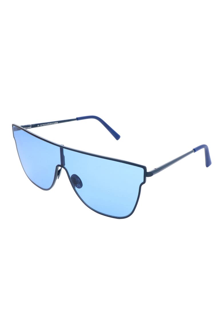 52mm Square Sunglasses, Alternate, color, BLUE