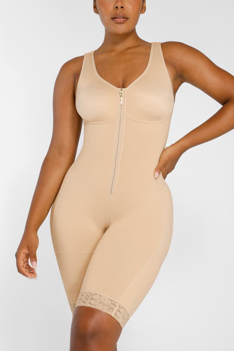 BOOT-YEAH AirSlim Full Coverage Bodysuit, Main, color, Beige