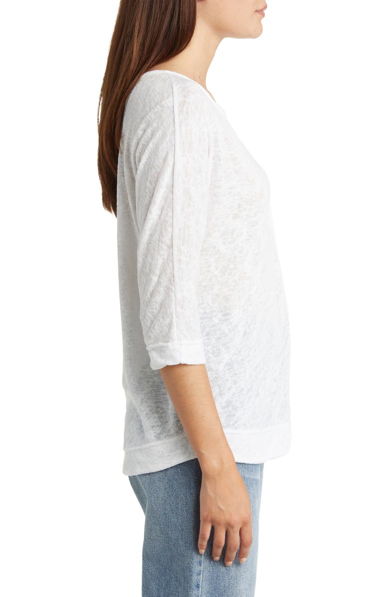 Caslon<sup>®</sup> Split Neck Top, Alternate, color,