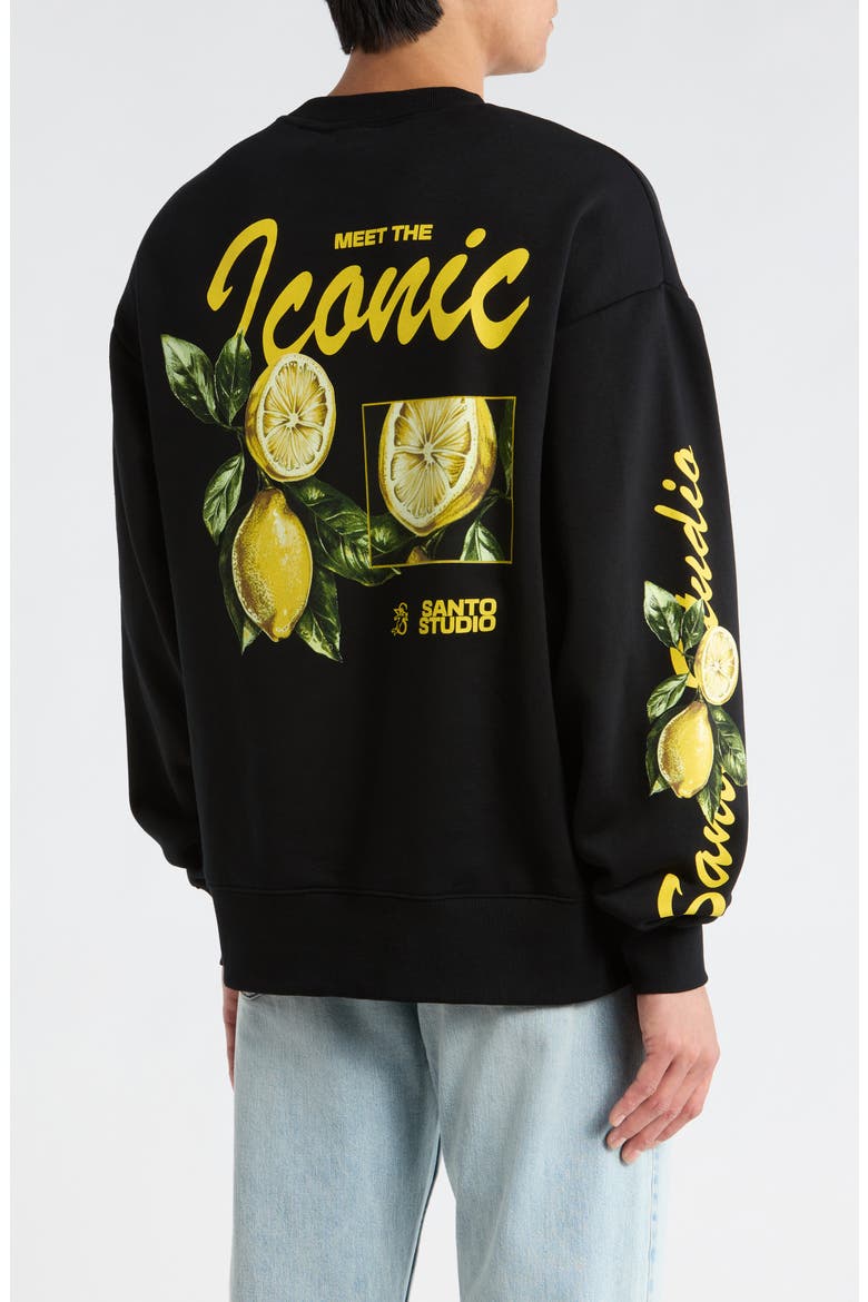 Jett Lawrence Edition Iconic Fleece Sweatshirt, Alternate, color, BLACK
