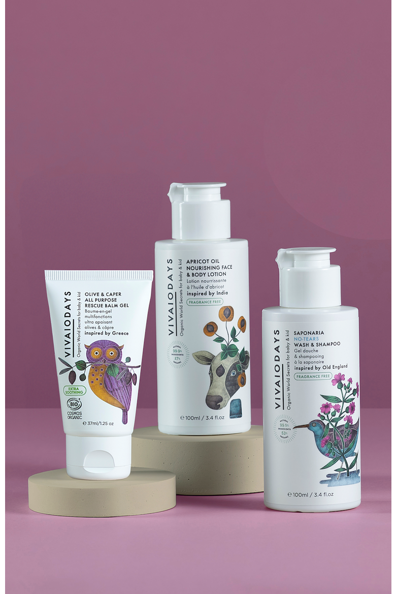 Daily 3-Step Ritual Bundle Cleanse, Hydrate, Soothe for Extra Sensitive Skin, Alternate, color, White