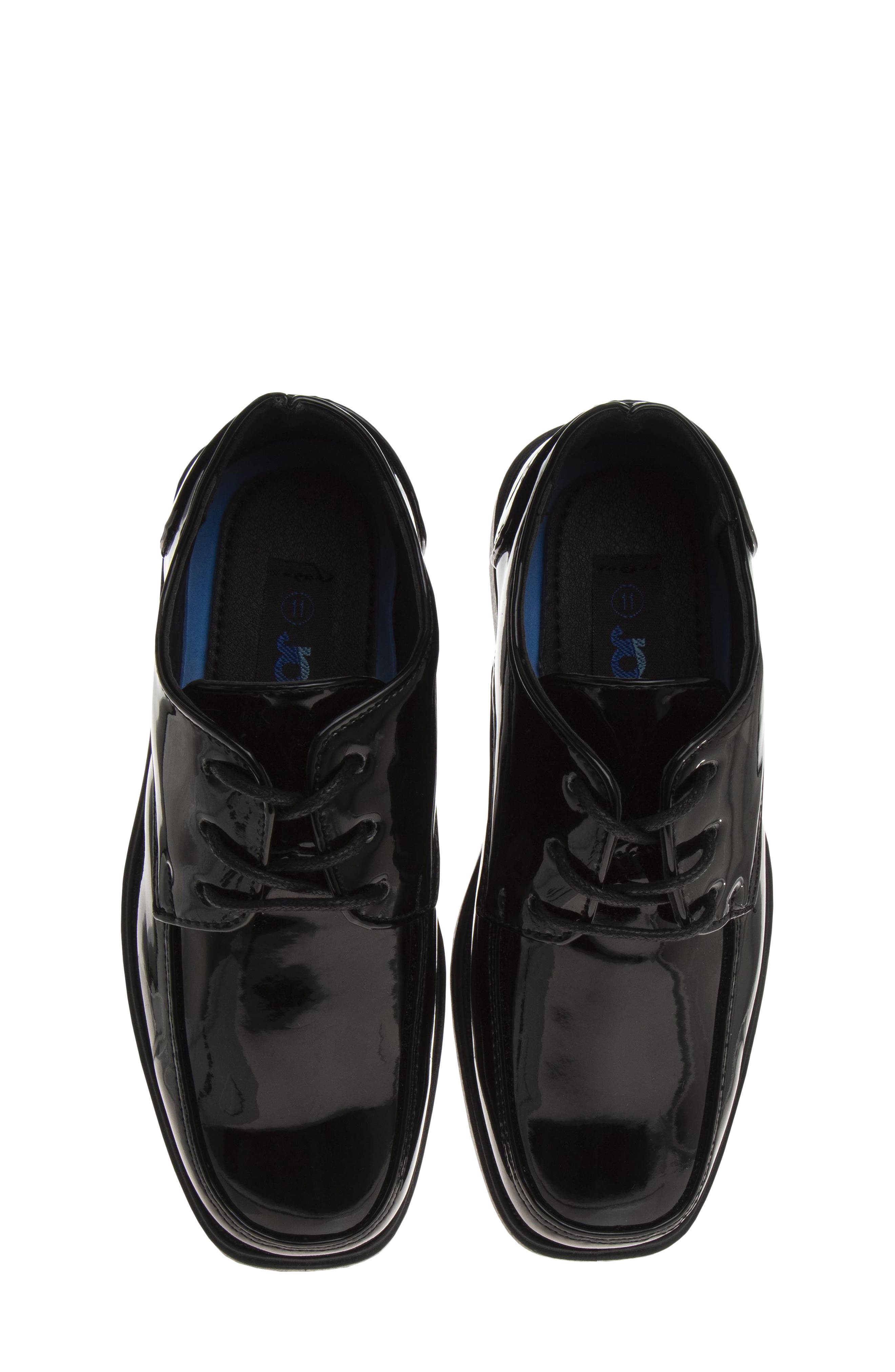 Kids' Classic Oxford, Alternate, color, BLACK PATENT