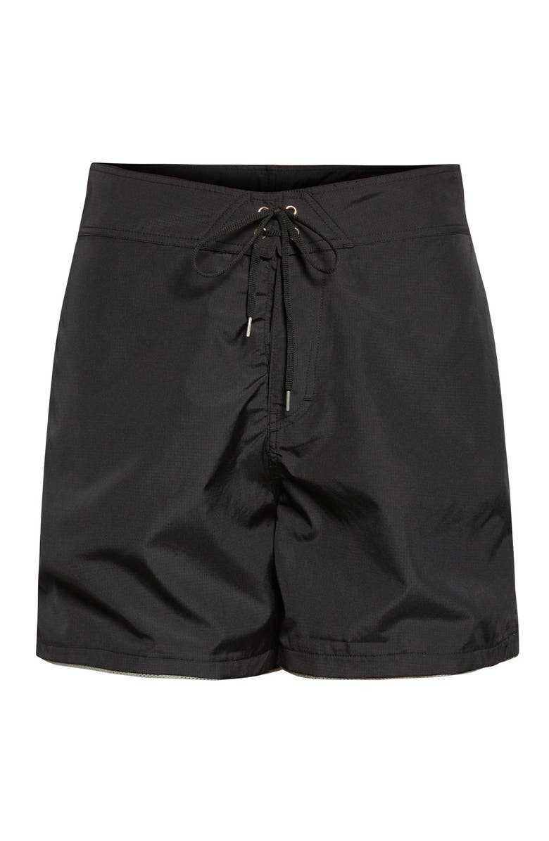 STOCKHOLM SURFBOARD CLUB Bernie Board Shorts, Alternate, color, Black