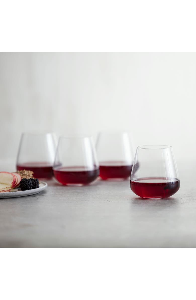 Zwiesel Glass Schott Zwiesel Vervino Set of 6 Double Old Fashioned Glasses, Alternate, color, Clear