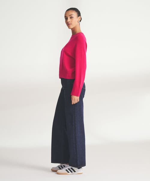 Naadam Signature Cashmere Raglan Crewneck Sweater