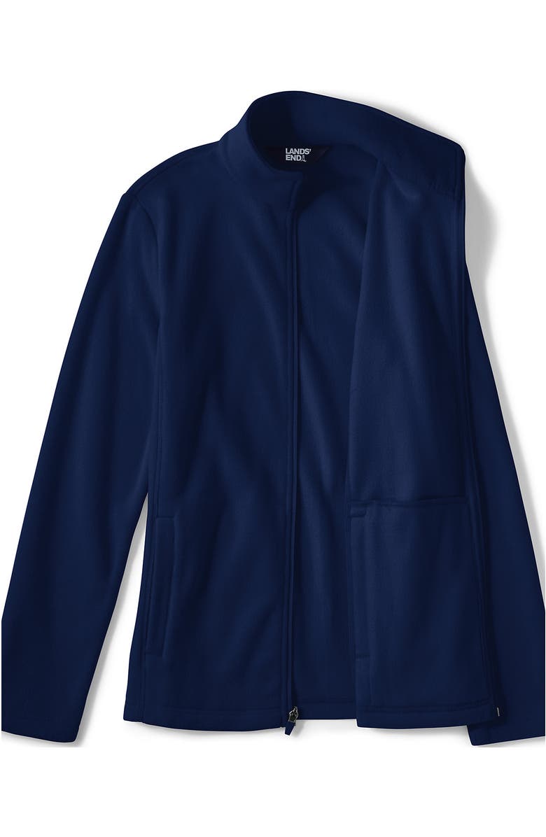 Lands' End Anyweather Fleece Full Zip Jacket, Alternate, color, Deep Sea Navy