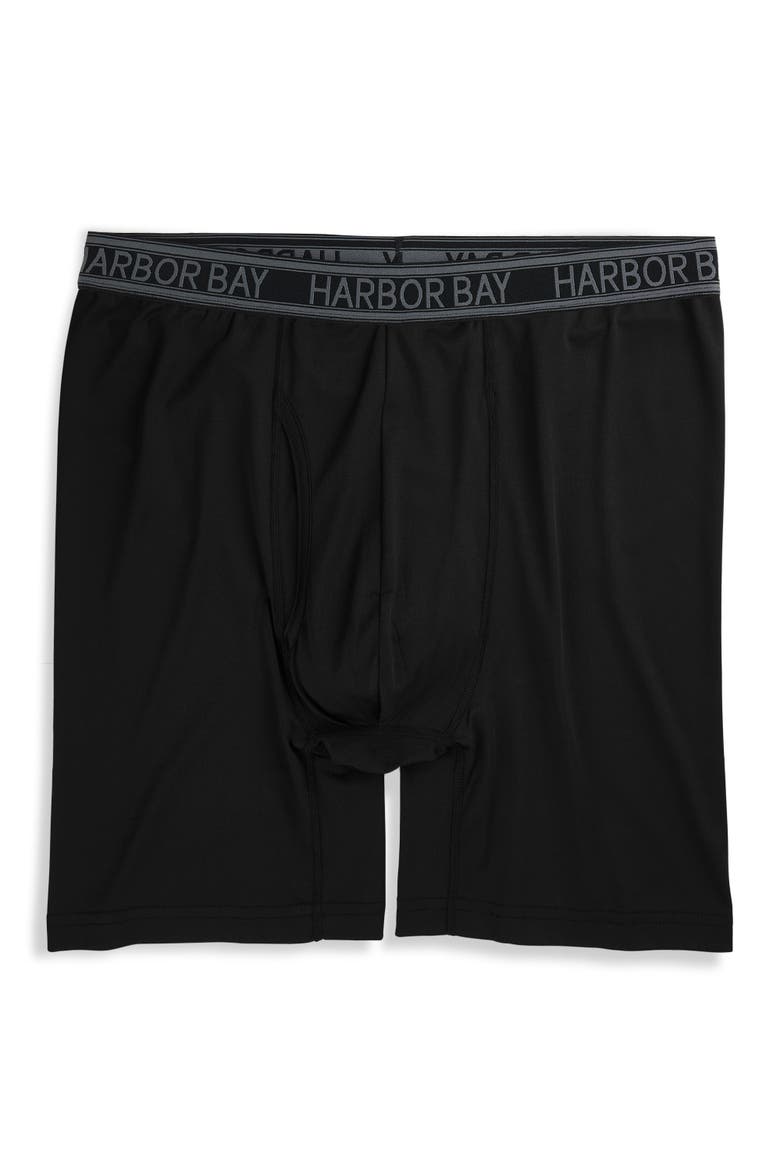 Performance Solid Boxer Brief, Main, color, BLACK