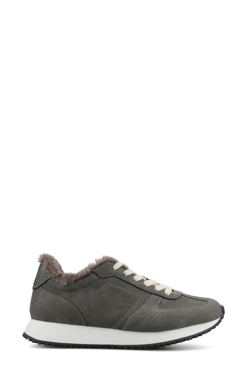 Journee Collection Flow Casual Sneaker In Gray
