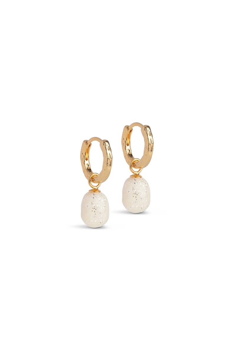 Significant Enamel Hoops, Main, color, Sparkle