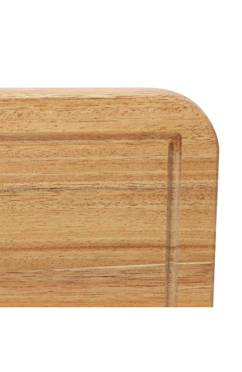 Megachef 14 x 8.5 Inch Acacia Wood Cutting, Prep and Serving Butcher Cutting Board, Alternate, color, Acacia